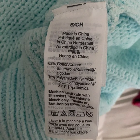 J. Crew Sky Blue Crewneck Sweater NWT - Picture 3 of 3